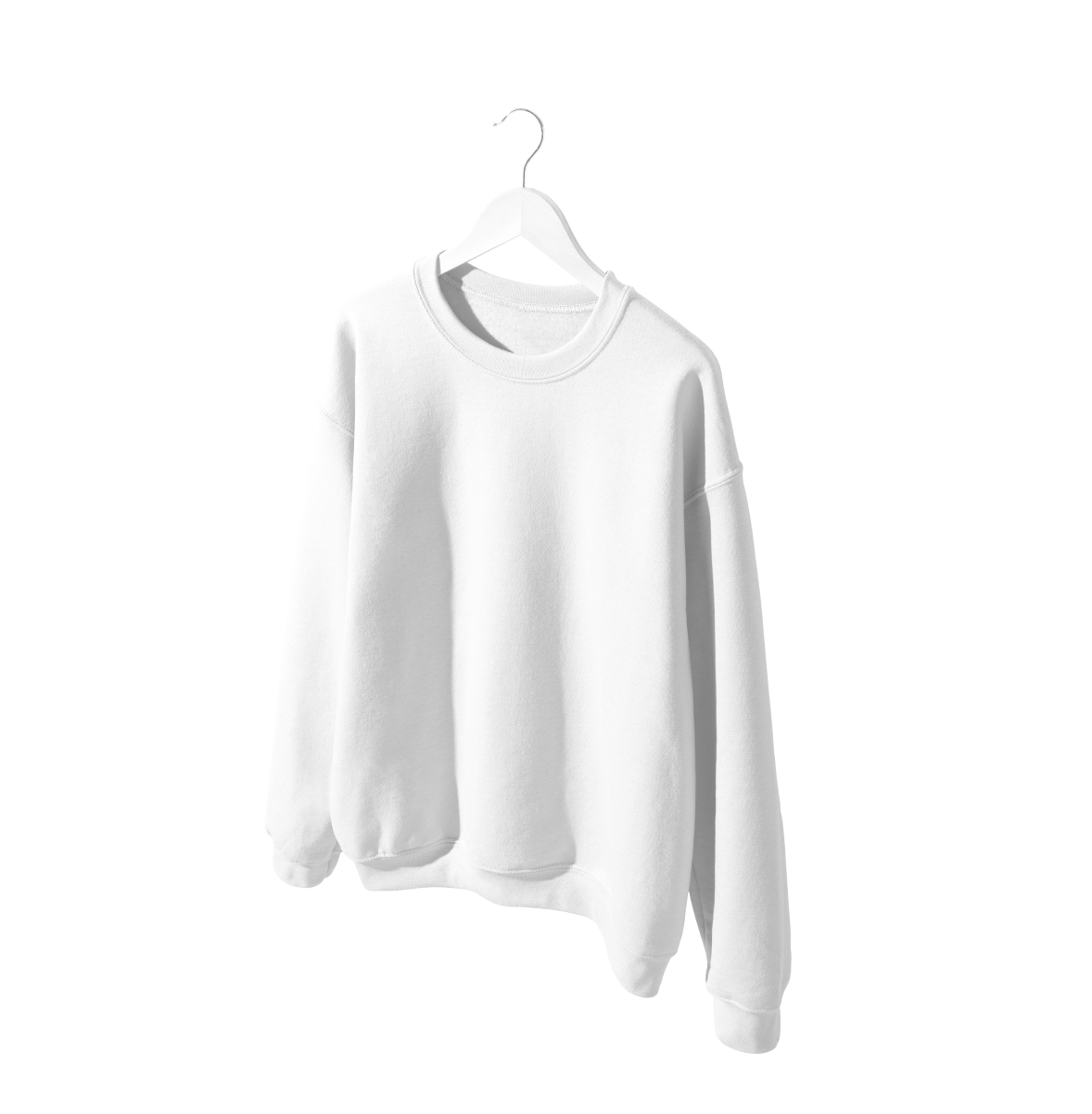 Sweatshirt on hanger